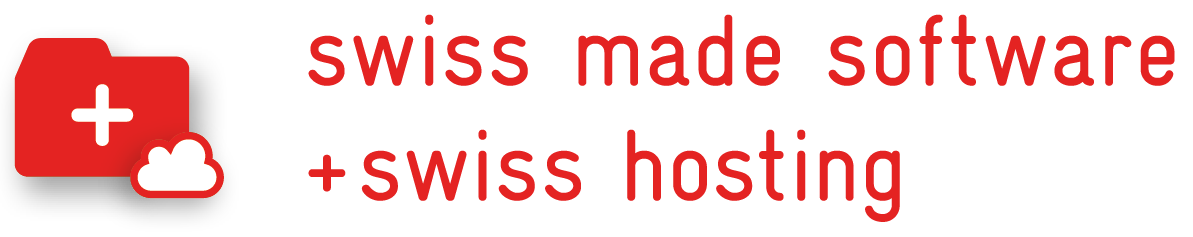 Swiss made software + Swiss hosting